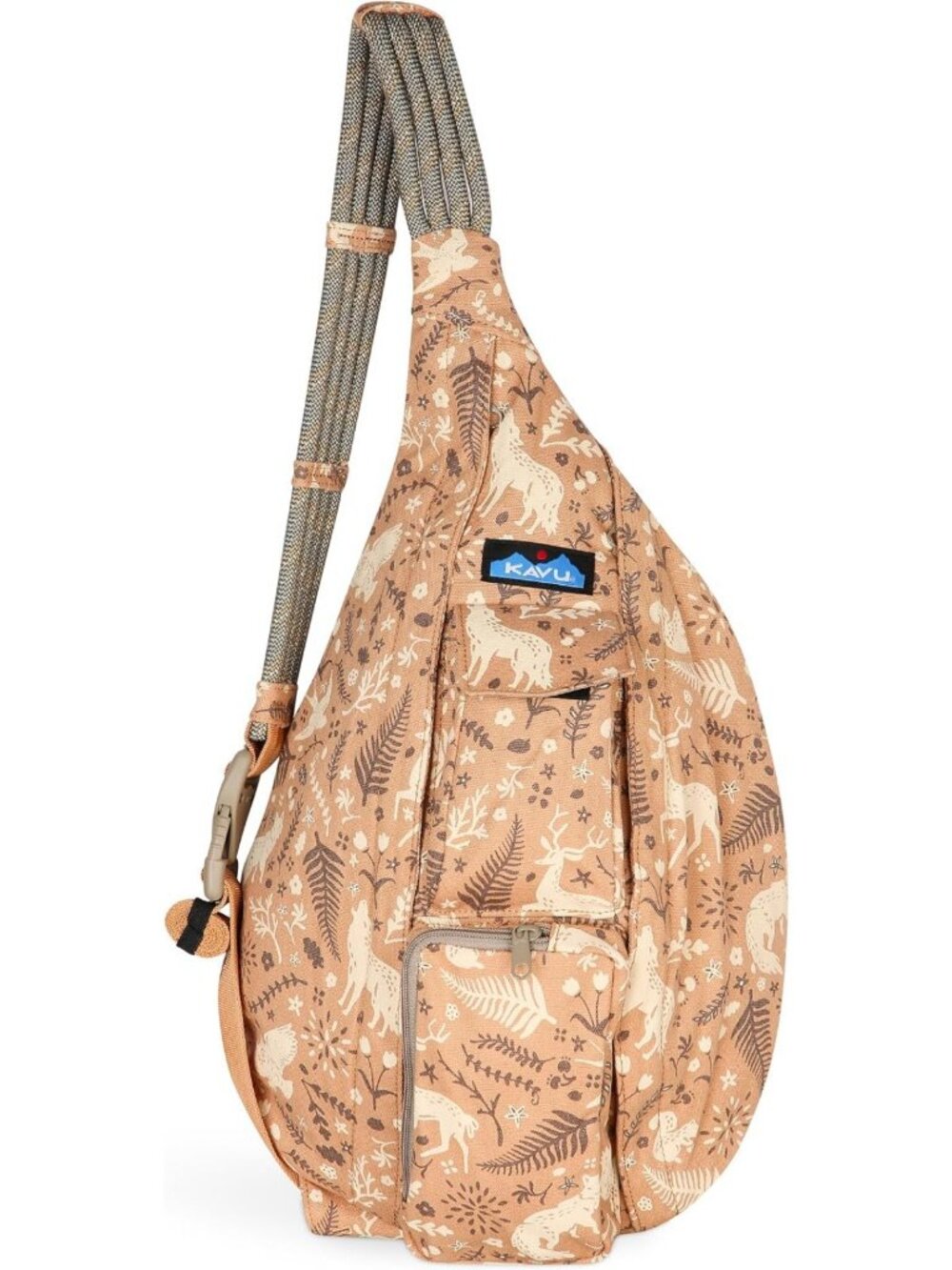Versatile Cotton Canvas Crossbody Bag for Travel, Hiking & Everyday Use